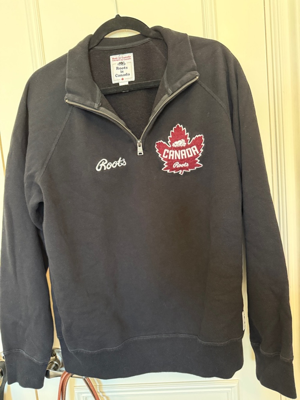Men’s/Unisex Roots Canada Quarter Zip